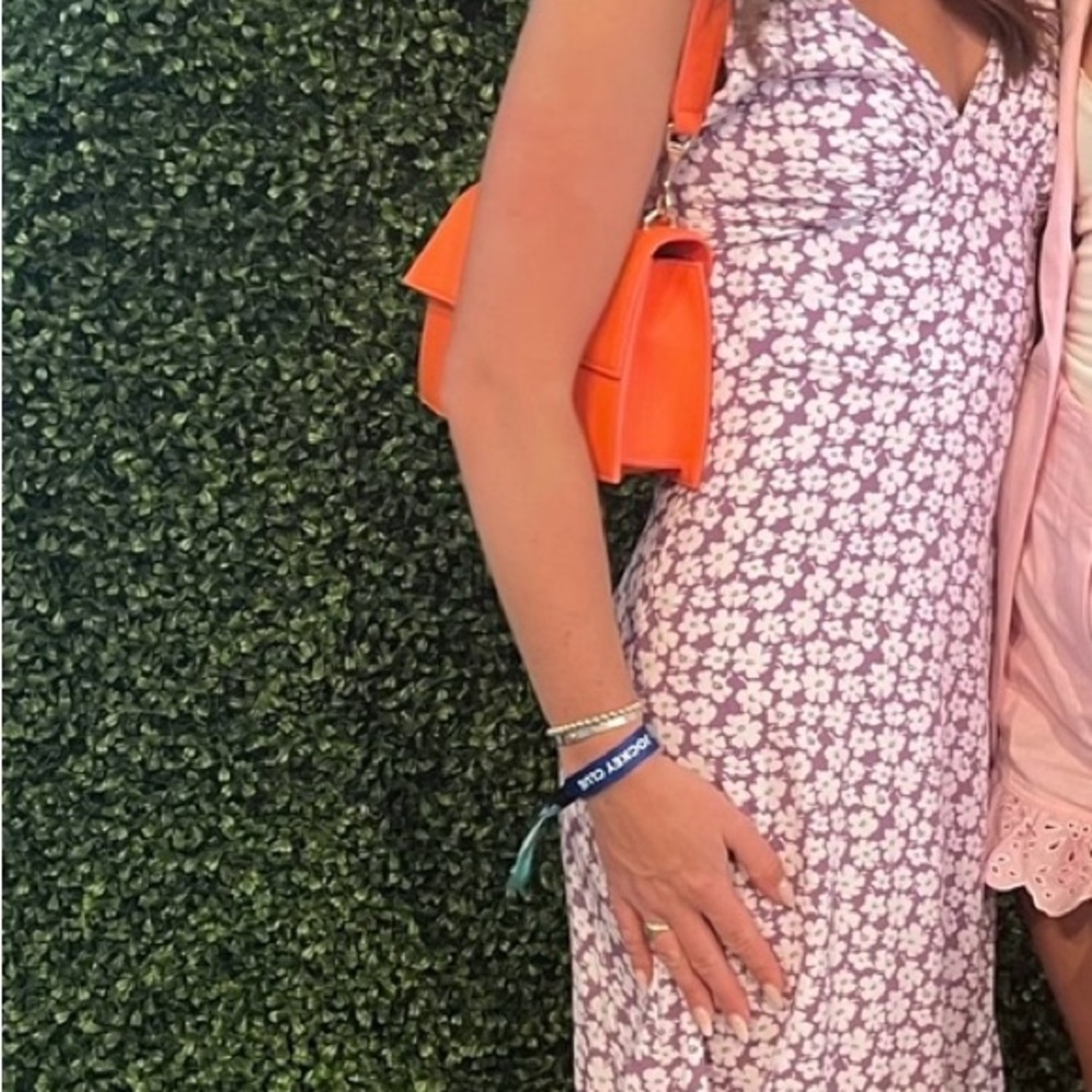 Verge Girl Purple Floral Dress - Picture 2 of 2